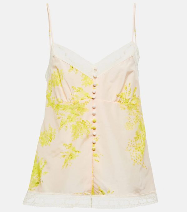 Eres Odorante cotton and silk camisole