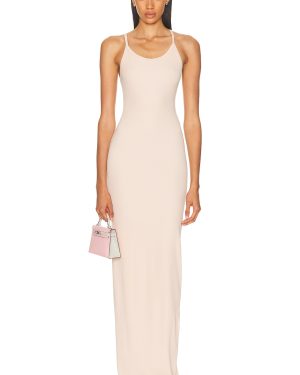 Eterne Tank Maxi Dress in Dusty Pink - Blush. Size L (also in M, S, XL, XS).