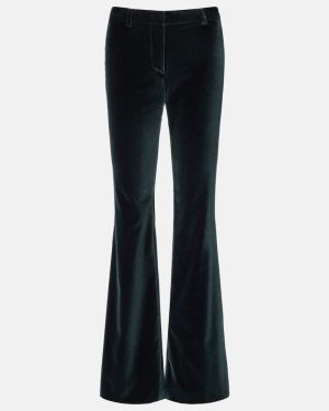 Etro Cotton velvet flared pants