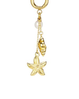 Ettika X Kopari Bikini Charm in Metallic Gold.