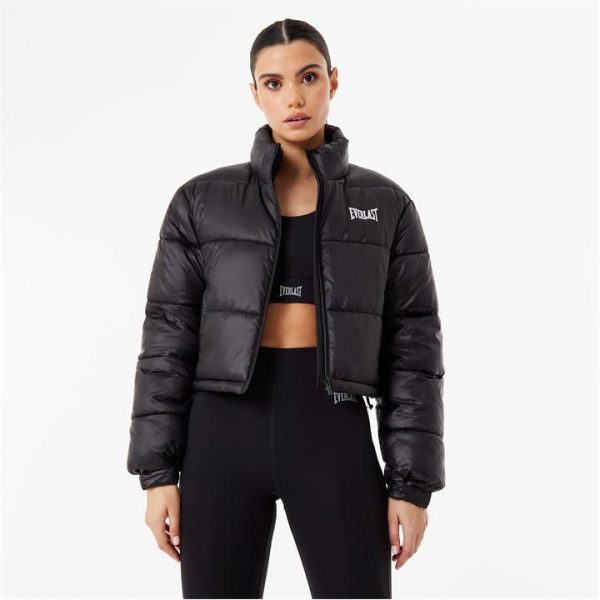 Everlast Short Puffer Jacket - Black