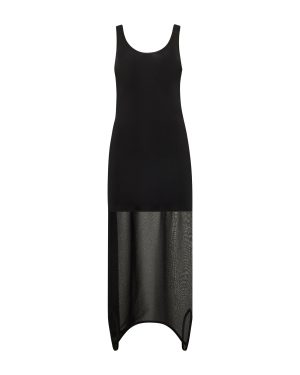 FENDI | Black knit asymmetric dress | Women | 40