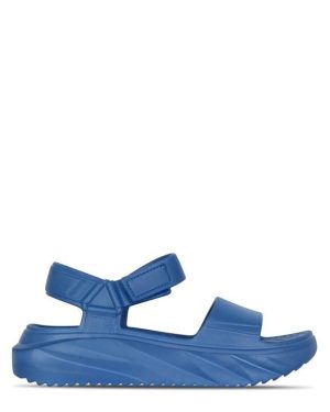Fabric Platform Sandals Womens - Blue