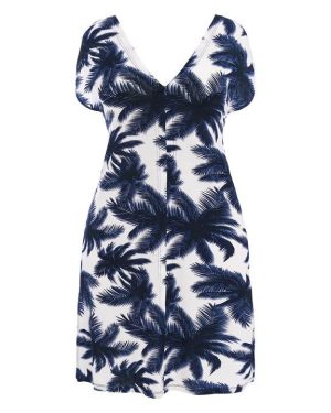 Fantasie Carmelita Avenue Jersey Tunic Dress - Blue
