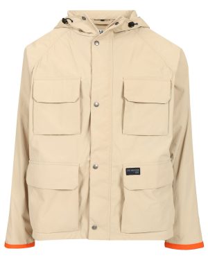 Fay Beige Nylon Windbreaker