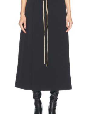Fear of God ESSENTIALS Wrap Skirt in Black - Black. Size S (also in XS).