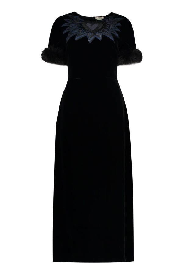 Fendi Velvet Dress