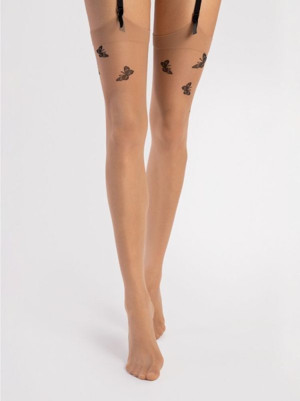 Fiore Farfalle Butterfly Stockings