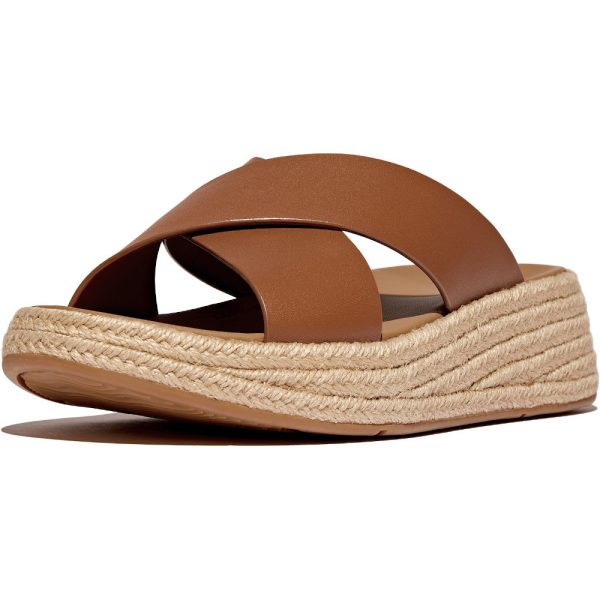 Fitflop Womens F-Mode Cross Wedge Sliders UK Size 8 (EU 42)