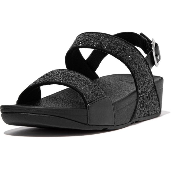 Fitflop Womens Lulu Glitter Wedge Sandals UK Size 8 (EU 42)