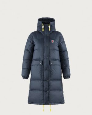Fjallraven Expedition Long Down Parka Jacket - Navy - S