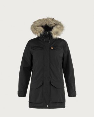 Fjallraven Nuuk Parka Jacket - Black - S