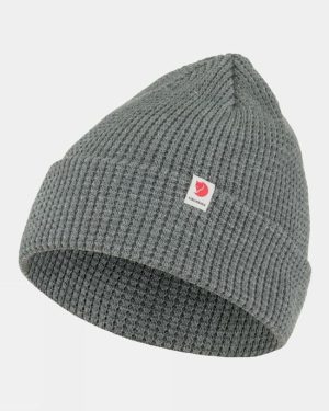 Fjallraven Unisex Tab Beanie - Mid Grey