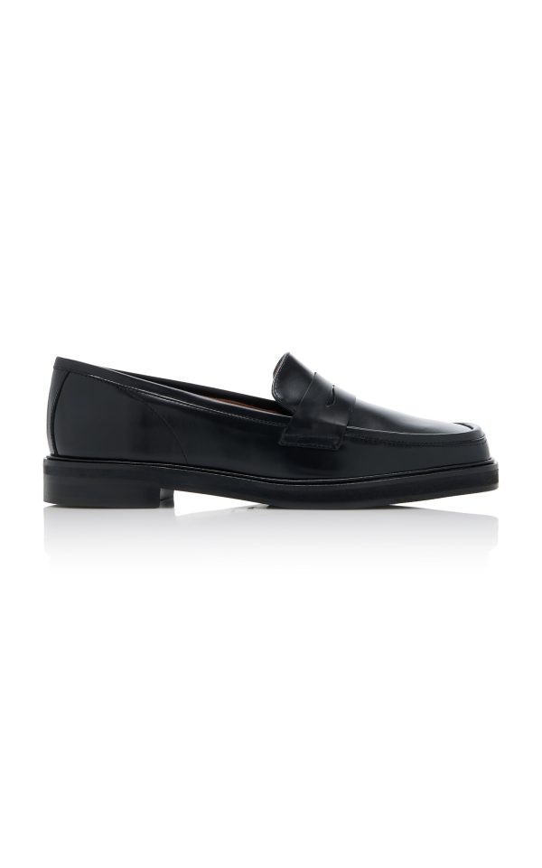 Flattered - Ilse Patent Leather Loafers - Black - IT 38 - Moda Operandi