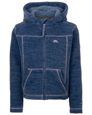 Fleece Jacket Cossie Polyester Denim Blue