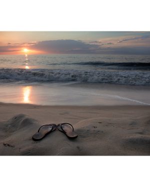 Flip-Flops on the beach