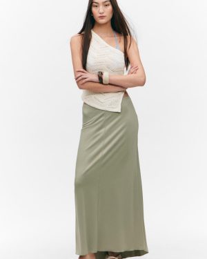 Flowy High-Low Maxi Skirt
