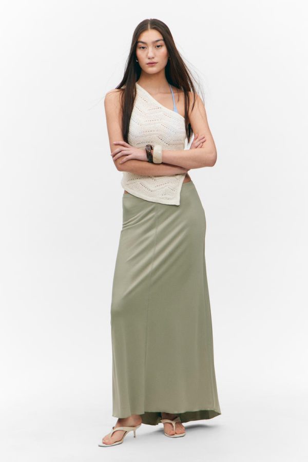 Flowy High-Low Maxi Skirt