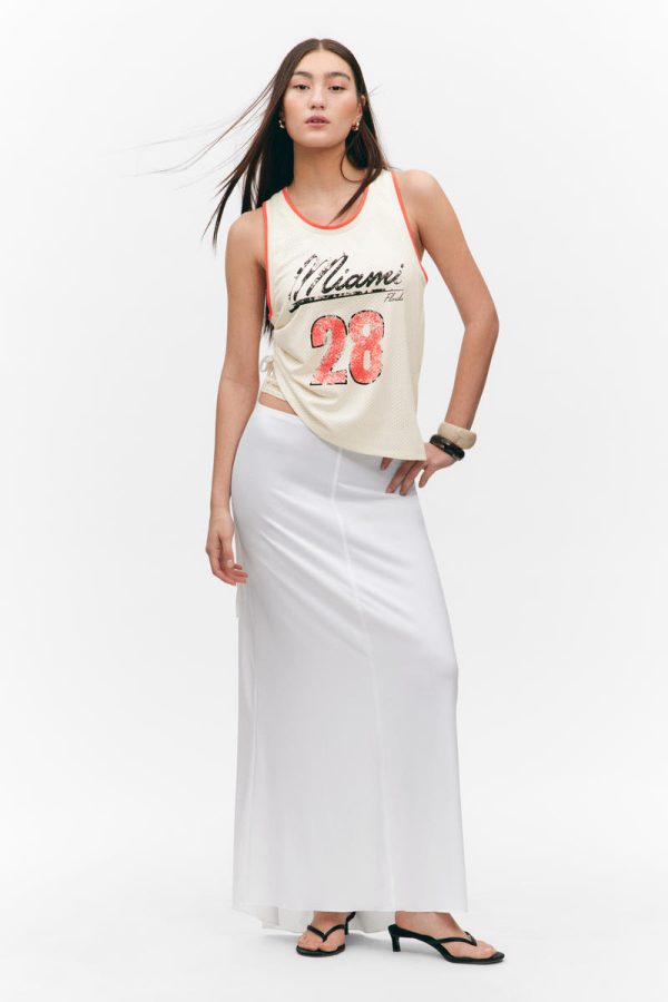 Flowy High-Low Maxi Skirt