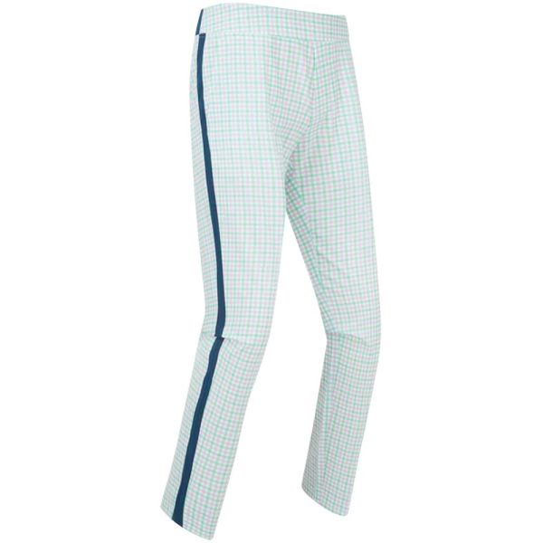 FootJoy Gingham Lightweight Cropped Ladies Golf Pants