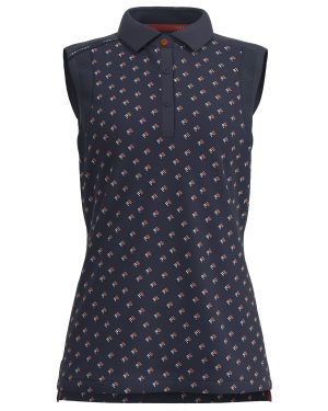 Forelson Buckland Sleeveless Ladies Polo Shirt
