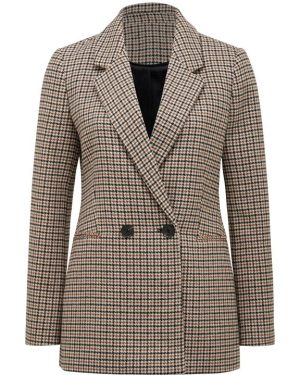 Forever New Hanna Heritage Check Blazer - Multi