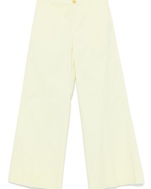 Forte Forte Cotton Wide-Leg Trousers