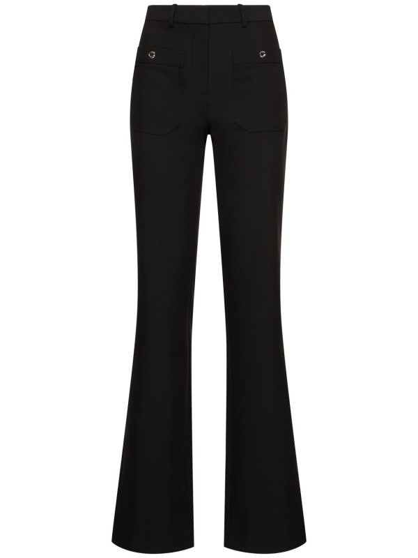 Four-pocket Tailored Flared Pants