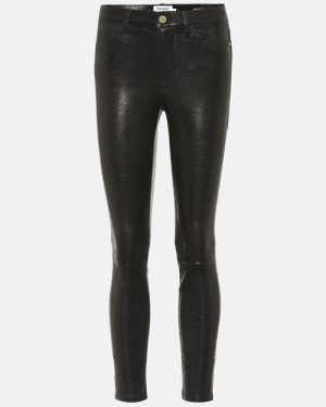 Frame Le High Skinny leather pants