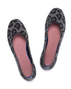 Frank Mully Women's Ballet Flats Slip On Knit Dress Shoes Pumps 4.5