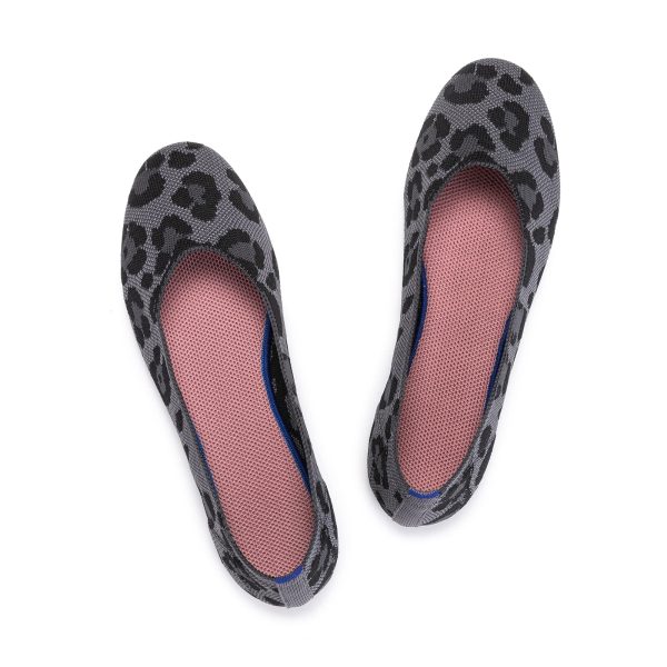 Frank Mully Women's Ballet Flats Slip On Knit Dress Shoes Pumps 4.5