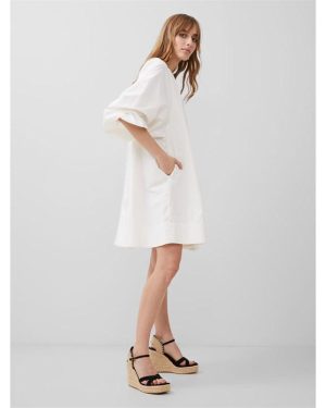 French Connection Alora A-Line Dress - White