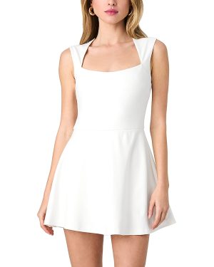 French Connection Lula Ponte Skater Dress