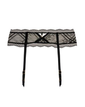 Freya Freya Fatale Suspender Belt - Black
