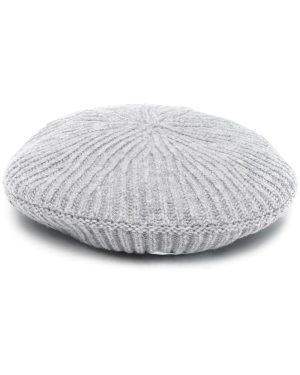 GANNI Ribbed Wool Hat