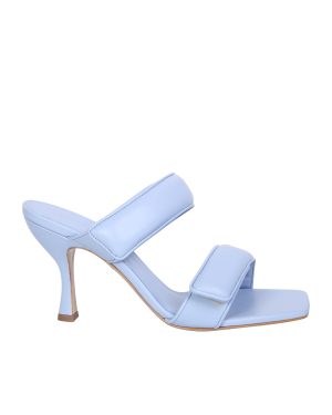 GIA BORGHINI High-heeled Straps Sandal Perni 03 Light Blue