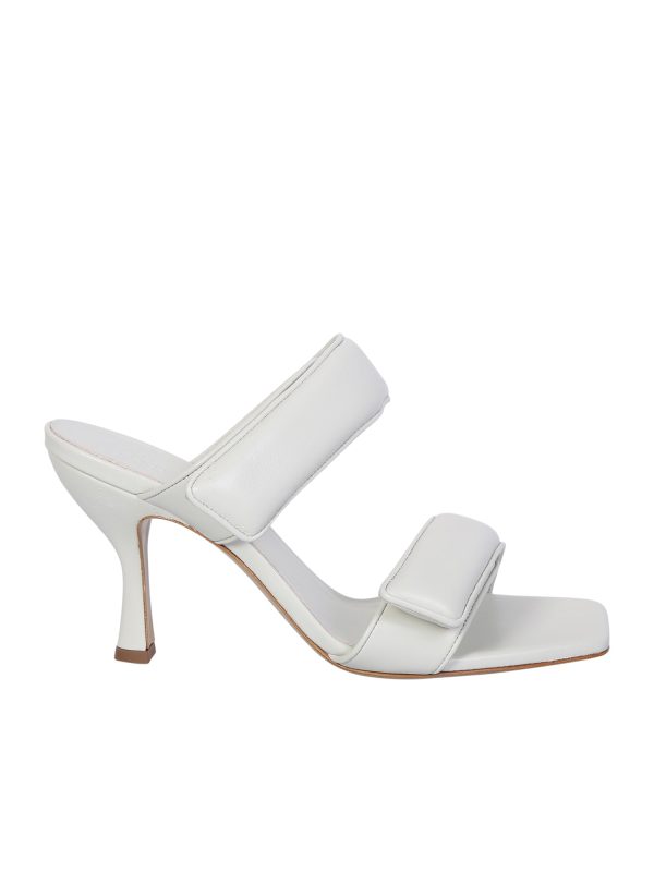 GIA BORGHINI High-heeled Straps Sandal Perni 03 White