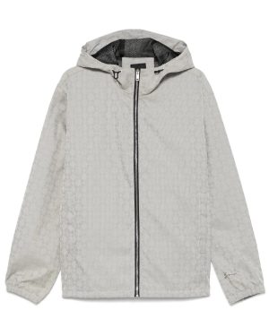 GIVENCHY MONOGRAM WINDBREAKER Size: 50, colour: BLACK