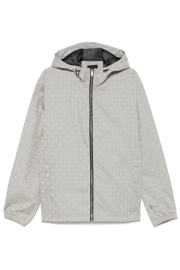 GIVENCHY MONOGRAM WINDBREAKER Size: 50, colour: BLACK
