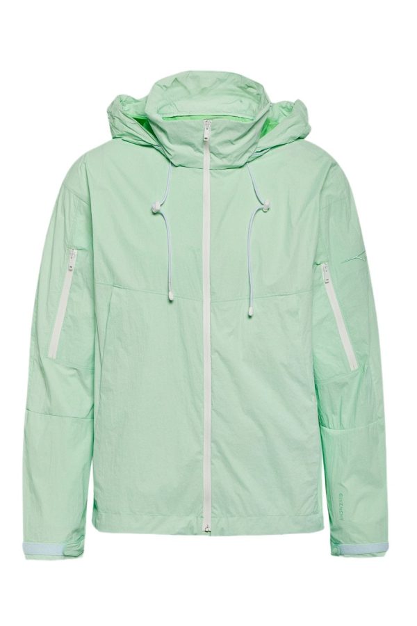 GIVENCHY SITKA SHELL WINDBREAKER Size: 50, colour: GREEN