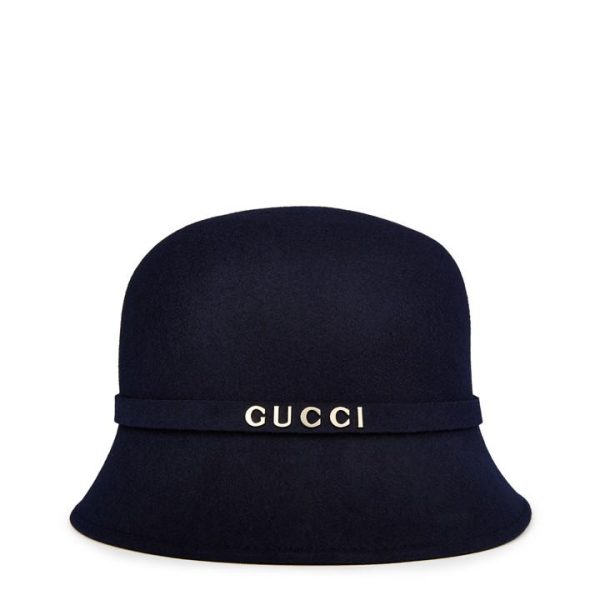 GUCCI Fedora Hat Junior - Blue