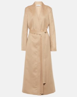 Gabriela Hearst Devon wrap silk coat