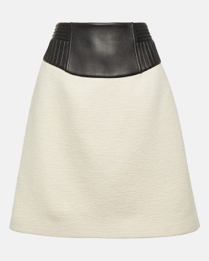 Gabriela Hearst Felix cashmere mini skirt