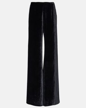 Galvan Pat velvet leggings