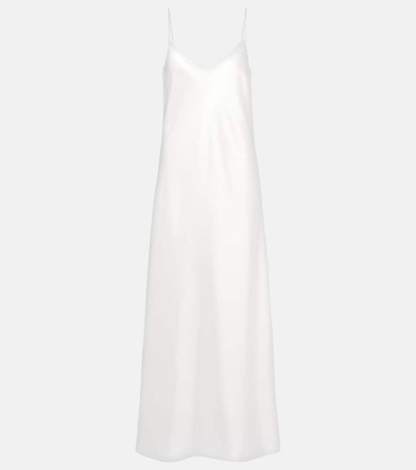 Galvan Satin slip dress