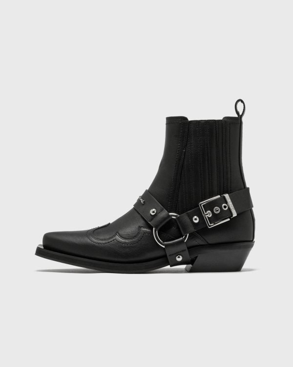Ganni Fitted Chelsea Western Boot women Boots black in size:41