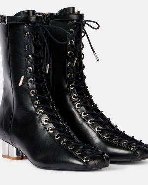 Ganni Lace-up boots