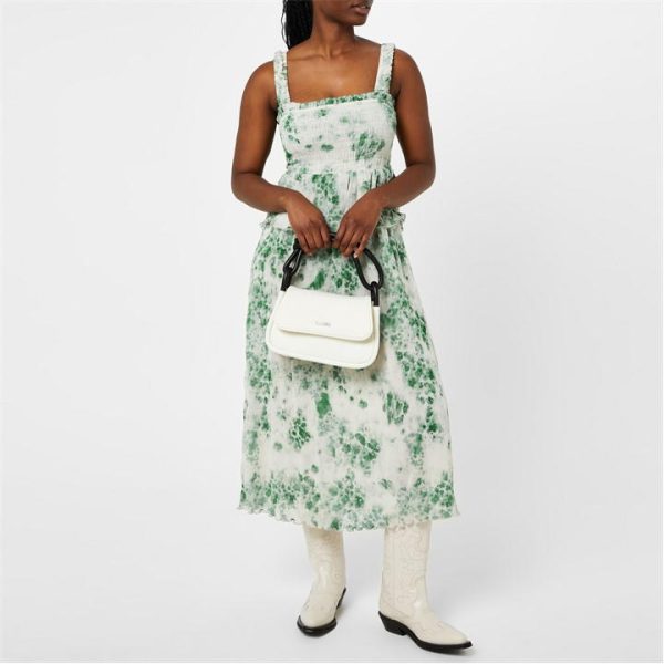 Ganni Smock Dresses - White