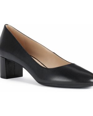 Geox Womens D Pheby 50 B Leather Court Shoes UK Size 6 (EU 39)