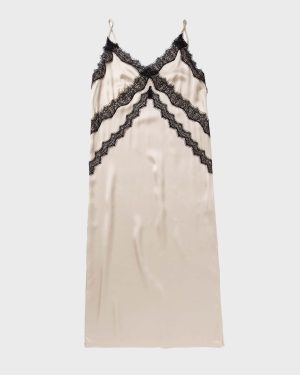 Gestuz SACHIGZ SLIP DRESS women Dresses beige in size:L